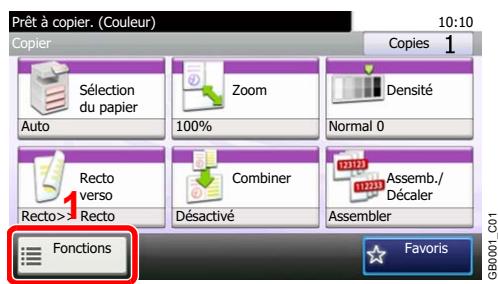 KYOCERA FS-C8020MFP - Afficher l'écran. - 1