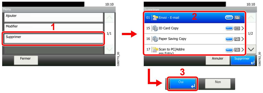 KYOCERA FS-C8020MFP - Enregistrer le favorsi. - 2