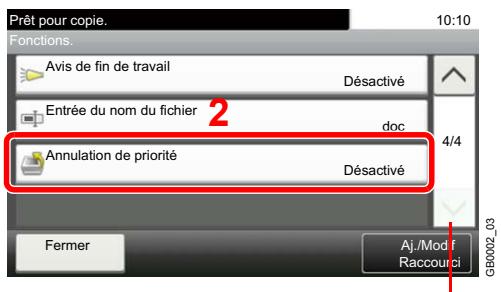 KYOCERA FS-C8020MFP - Afficher l'écran. - 3