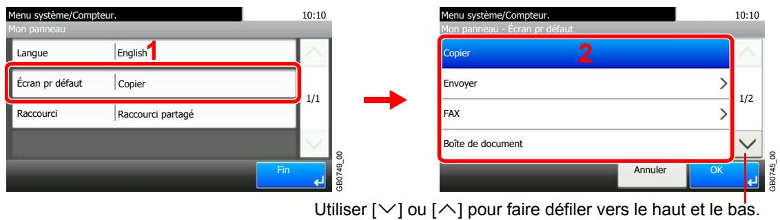 KYOCERA FS-C8020MFP - [Écran par défaut] - 1