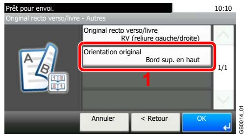 KYOCERA FS-C8020MFP - Sélectionner l'orientation de l'original. - 1