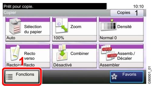 KYOCERA FS-C8020MFP - Copie/Envoi - 1