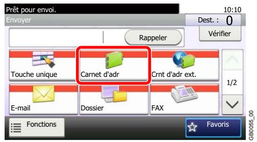 KYOCERA FS-C8020MFP - Afficher l'écran. - 1