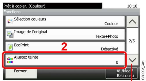 KYOCERA FS-C8020MFP - Afficher l'écran. - 3