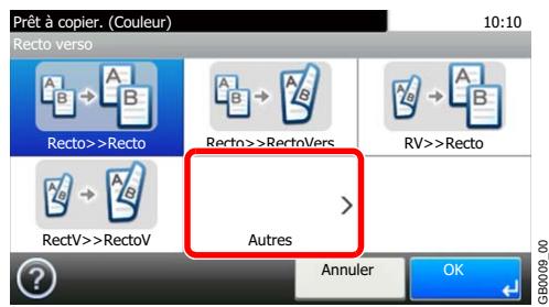 KYOCERA FS-C8020MFP - Sélectionner la fonction. - 2