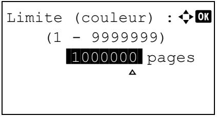 KYOCERA FS-C8500DN - Détail/modif. (vérification/modification des paramètres d'id de compte enregistré) - 7