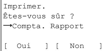 KYOCERA FS-C8500DN - Rapport compta. (impression du rapport de comptabilité) - 1