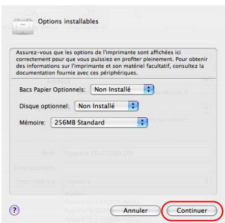 KYOCERA FS-C8500DN - Installation sur un ordinateur macintosh - 9