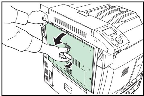 KYOCERA FS-C8500DN - Bourrage papier dans l'unité recto-verse et le magasin 1 - 1