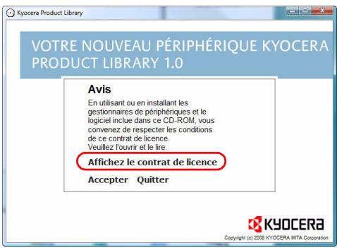 KYOCERA FS-C8500DN - Installation du logiciel sous windows - 3
