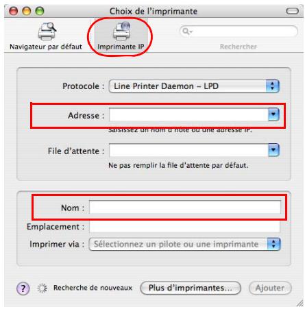 KYOCERA FS-C8500DN - Installation sur un ordinateur macintosh - 7