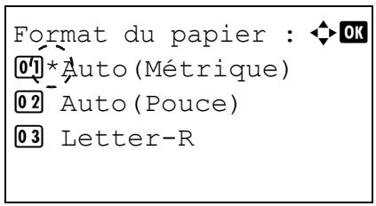 KYOCERA FS-C8500DN - Type de support (réglage du type de papier pour le bac MF) - 2
