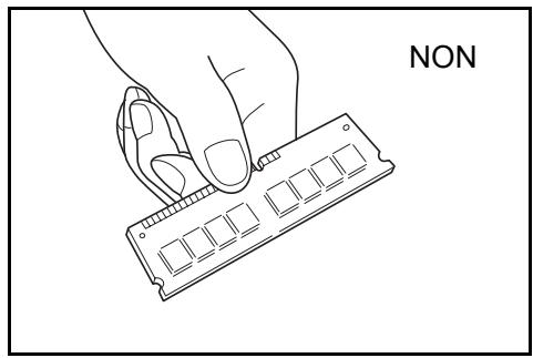 KYOCERA FS-C8500DN - Précautions à prendre lors de la manipulation de la carte contrôleur principale de l'imprimante et des modules de mémoire - 2