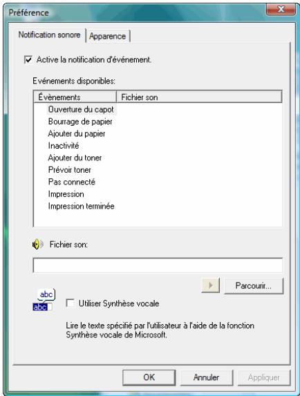 KYOCERA FS-C8500DN - Utiliser synthèse vocale - 2