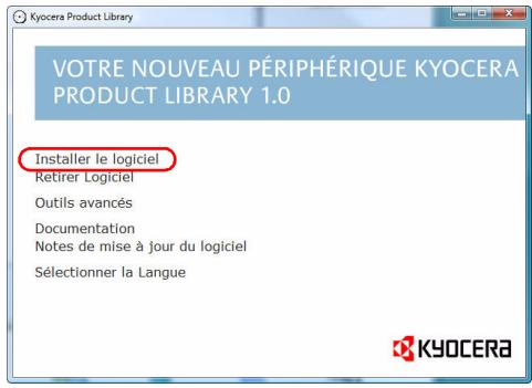 KYOCERA FS-C8500DN - Installation du logiciel sous windows - 4