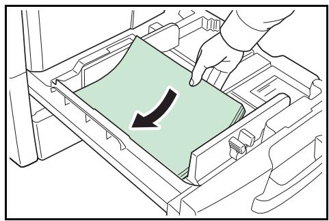 KYOCERA FS-C8500DN - Remarque les formats de papier sont indiqués sur les magasins à papier comme sur l'illustration. - 2