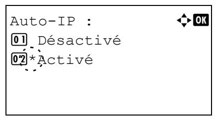 KYOCERA FS-C8500DN - Param. IPV4 (paramètres tcp/ip IPV4) - 2