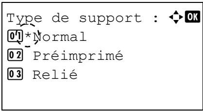 KYOCERA FS-C8500DN - Format du bac (1 à 4) (définition du format du papier du bac) - 3