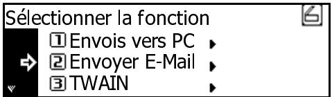 KYOCERA KM-2050 - Exécution des opérations requises sur le scanner - 2