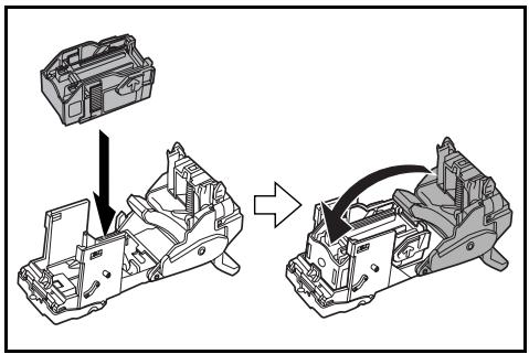 KYOCERA MT-710 - Nachfüllen der Heftklammermagazinhalterungen B/C (Sonderzubehr) - 4