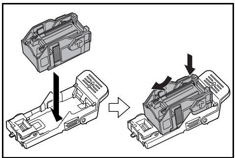 KYOCERA MT-710 - Nachfüllen der Heftklammermagazinhalterung A - 5