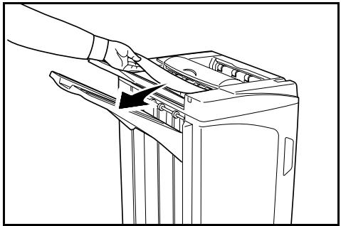 KYOCERA MT-710 - Remove any jammed paper from the ejection section. - 1