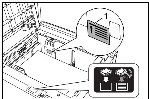 KYOCERA PF-660 - Caricamento della carta nell'alimentatore laterale - 5