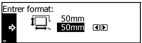 KYOCERA TASKALFA 221 - Entrer le format - 3