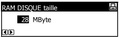 KYOCERA TASKALFA 221 - Taille du disque virtuel - 5