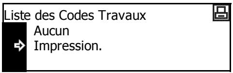 KYOCERA TASKALFA 221 - Liste des codes de travaux - 2