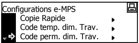KYOCERA TASKALFA 221 - Capacité totale - codes permanents de travaux - 2