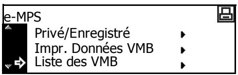 KYOCERA TASKALFA 221 - Liste de boîtes aux lettres virtuelles - 1