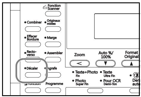 KYOCERA TASKALFA 221 - Position de l'original - 2