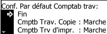 KYOCERA TASKALFA 221 - Comptabilité des travaux de copie - 4