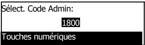 KYOCERA TASKALFA 221 - Modification du code de gestion administrateur - 2