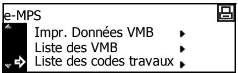 KYOCERA TASKALFA 221 - Liste des codes de travaux - 1