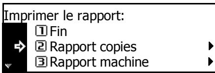 KYOCERA TASKALFA 221 - Production de rapport - 2