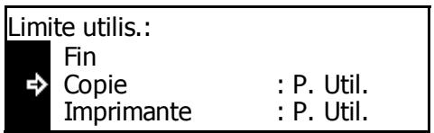 KYOCERA TASKALFA 221 - Restriction de copie - 1