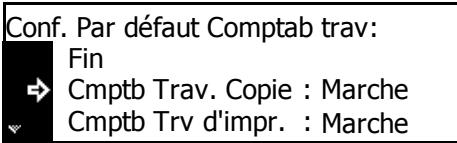 KYOCERA TASKALFA 221 - Comptabilité des travaux de copie - 2