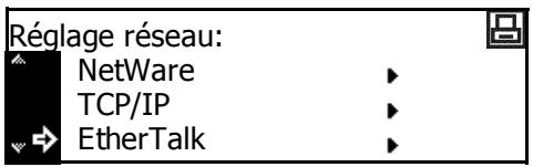 KYOCERA TASKALFA 221 - Paramètre réseau - 7