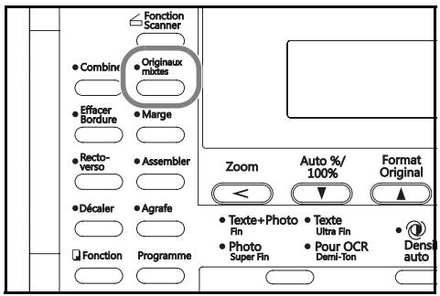 KYOCERA TASKALFA 221 - Mode originaux mixtes - 1