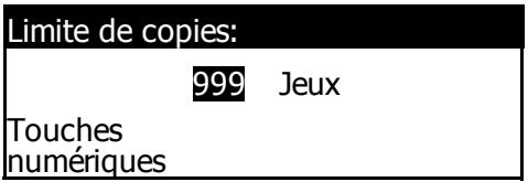 KYOCERA TASKALFA 221 - Nombre d'exemplaires maximal - 2