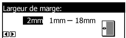 KYOCERA TASKALFA 221 - Valeur de largeur de marge par défaut - 2