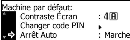 KYOCERA TASKALFA 221 - Arrêt automatique - 1