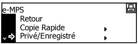 KYOCERA TASKALFA 221 - Impression privée/travail enregistré - 1