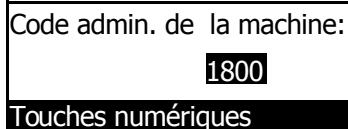 KYOCERA TASKALFA 221 - Code de gestion de la machine - 2