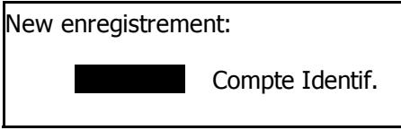 KYOCERA TASKALFA 221 - Enregistrement d'un nouveau compte - 3