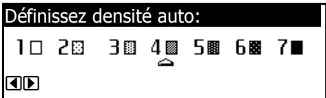 KYOCERA TASKALFA 221 - Réglage de densité auto - 2
