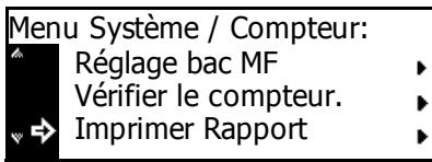 KYOCERA TASKALFA 221 - Production de rapport - 1
