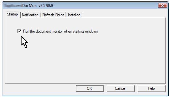 KYOCERA TASKALFA 650C - Paramétrage de la session de démarrage - 1